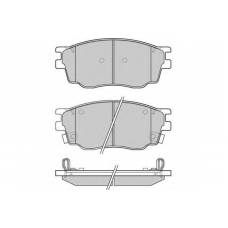 12-1092 E.T.F. Комплект тормозных колодок, дисковый тормоз