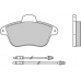 12-0522 E.T.F. Комплект тормозных колодок, дисковый тормоз
