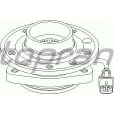 207 391 TOPRAN Ступица колеса