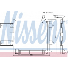 94446 NISSENS Конденсатор, кондиционер