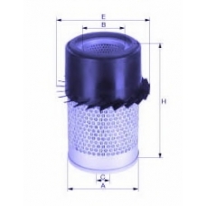 AE 10255 UNICO FILTER Воздушный фильтр