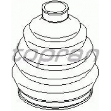 109 411 TOPRAN Пыльник, приводной вал