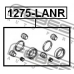 1275-LANR FEBEST Ремкомплект, тормозной суппорт