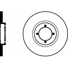 54003 PAGID Тормозной диск