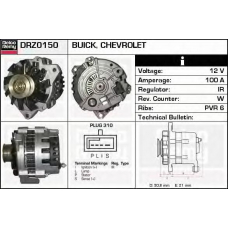 DRZ0150 DELCO REMY Генератор