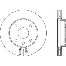 BDR2144.20 OPEN PARTS Тормозной диск