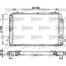 731430 VALEO Радиатор, охлаждение двигателя