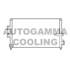 105381 AUTOGAMMA Конденсатор, кондиционер
