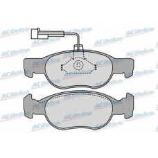 AC058652D AC Delco Комплект тормозных колодок, дисковый тормоз