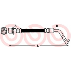 T 83 072 BREMBO Тормозной шланг