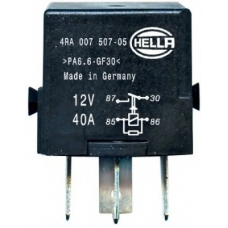 4RA 007 507-051 HELLA Реле, рабочий ток; Многофункциональное реле