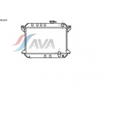 HD2029 AVA Радиатор, охлаждение двигателя