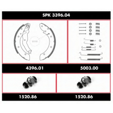 SPK 3396.04 ROADHOUSE Комплект тормозов, барабанный тормозной механизм