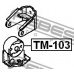 TM-103 FEBEST Подвеска, двигатель