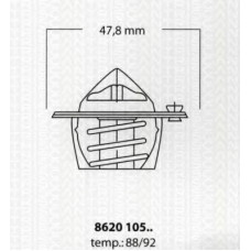 8620 10588 TRISCAN Термостат, охлаждающая жидкость