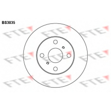 BS3835 FTE Тормозной диск