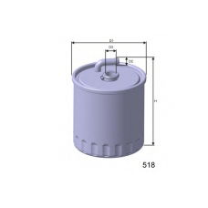 M600 MISFAT Топливный фильтр