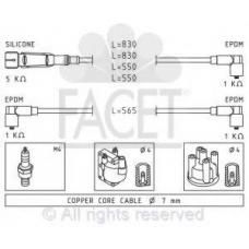 4.7159 FACET Комплект проводов зажигания