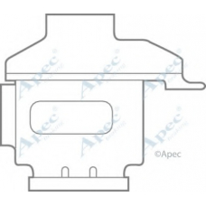 KIT583 APEC Комплектующие, тормозные колодки