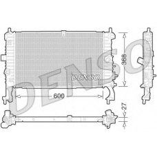 DRM20106 DENSO Радиатор, охлаждение двигателя