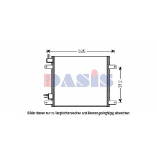 292002N AKS DASIS Конденсатор, кондиционер