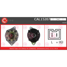 CAL15207RS CASCO Генератор