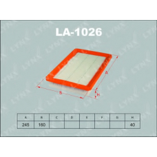 LA-1026 LYNX Фильтр воздушный