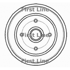 FBR693 FIRST LINE Тормозной барабан