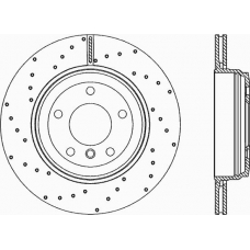 BDRS2199.25 OPEN PARTS Тормозной диск