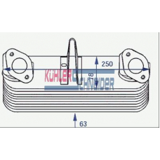 0460301 KUHLER SCHNEIDER Масляный радиатор, двигательное масло