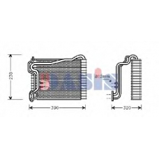 820009N AKS DASIS Испаритель, кондиционер
