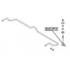 0223-P11 ASVA Тяга / стойка, стабилизатор