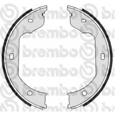 S 06 511 BREMBO Комплект тормозных колодок, стояночная тормозная с