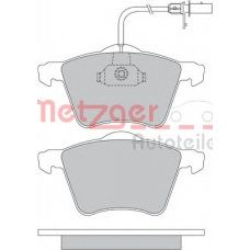 1170104 METZGER Комплект тормозных колодок, дисковый тормоз