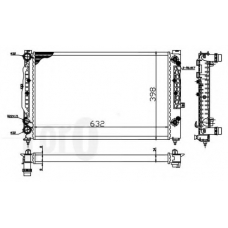 053-017-0053 LORO Радиатор, охлаждение двигателя
