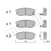22-0514-0 METELLI Комплект тормозных колодок, дисковый тормоз