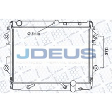028M77 JDEUS Радиатор, охлаждение двигателя