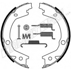 046.220K TRUSTING Комплект тормозных колодок, стояночная тормозная с