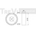 TA1187 TREVI AUTOMOTIVE Натяжной ролик, поликлиновой  ремень
