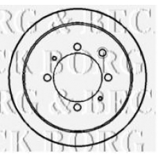BBD4269 BORG & BECK Тормозной диск