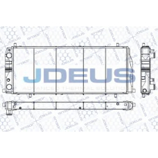 RA0010070 JDEUS Радиатор, охлаждение двигателя