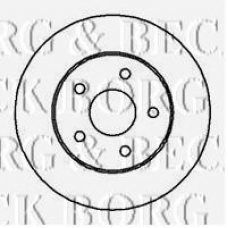 BBD4247 BORG & BECK Тормозной диск