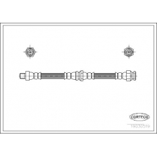 19030519 CORTECO Тормозной шланг