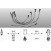 7135 BOUGICORD Комплект проводов зажигания