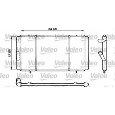 730140 VALEO Радиатор, охлаждение двигателя