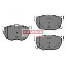 JQ1011276 KAMOKA Комплект тормозных колодок, дисковый тормоз