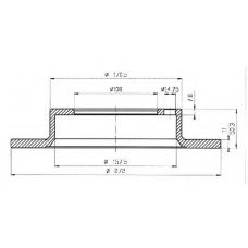 BSF3387 QUINTON HAZELL Тормозной диск