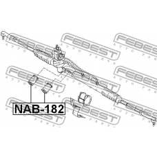 NAB-182 FEBEST Подвеска, рулевое управление