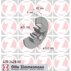 470.2428.00 ZIMMERMANN Тормозной диск