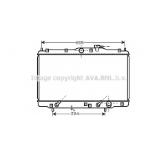 HDA2110 AVA Радиатор, охлаждение двигателя